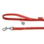 Laisse Mac Leather 15mm/1,20 M - Rouge