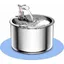 Fontaine chat chien inox – distributeur eau ultra silencieux animaux Label