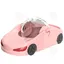C Boule hamster en forme de voiture rose multifonctionnel 29x16cm hamster exercice ball balle dexercice pour hamster hamster ball