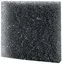 Filtre a air - filtre a eau Hobby - 20483 - Mousse filtrante, Noire, grossiere.