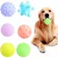Lot de 6 balles pour chien jouet pour chien Crush Ball jouet pour chien couineur indestructible balle à macher durable pour chien