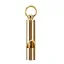 Sifflet de dressage à ultrasons en alliage d'aluminium pour chiens et oiseaux avec anneau