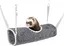 Hamac pour Petits Animaux Lit Tunnel pour Cochon dInde Tunnel de Suspension pour Hamster Lit Hamac F Animalerie < Rongeur < Accesso