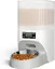 Faroro 4L Distributeur Croquettes Chat Automatique,Mangeoire pour Chat Chien avec Gamelle en Acier Inoxydable,Minuterie