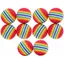 Jouet balle pour chat - MICH - 10 pièces - Arc-en-ciel - Mousse douce - Diamètre 3.5 cm - Multicolore