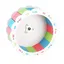 SALALIS roue de course de hamster Roue de animalerie jouet Trois couleurs bleu ciel et rose et vert pomme 22 cm/87 pouces