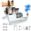 Aspirateur et Sèche-cheveux 8 en 1 pour Chiens Chats Cartouche de 22 L Faible Bruit Air Chaud/Froid Vitesse et Aspiration Réglables