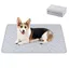 2Pcs Tapis Educateur pour Chien Chiots 60x45cm Tapis Ultra Absorbant Lavable Réutilisable Hygiénique d’Entraînement