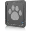 Chatire pour Chat Porte de Chat avec Serrure Chatire Verrouillable en ABS Facile Installer Noir