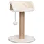 Arbre à chat meuble tour grimper jouet grattage grattoir escalade plateforme avec griffoirs 49 cm herbiers marins Beige 02_0022447