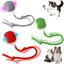 Pet Smart Rolling Ball, Balle Interactive pour Chat, Boule Électrique Automatique Rechargeable, Electric Cat Toy Ball, Lot de 3