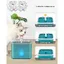 ALOVEZ Fontaine Eau pour Chat Chien 2 L avec 2 Filtres Remplaables Distributeur Eau pour Chat Silencieux Bleu bleu FONTAINE A EAU