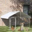 Automne/hiverChenil extérieur avec toit 200x200x150cm - HAuteur:150cm - Grande Taille &FR_160116