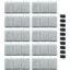 10 PCS Filtre Fontaine Eau Chat Filtres de Fontaine à Eau Remplacement avec Système de Triple Filtration avec Résine et Charbon