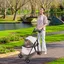 SUPFINE Poussette Chien 3-en-1 Poussette pour Chat Pliable Roues Résistant à lUsure à 360 degrés 50*70*95cm