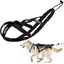 Harnais de Traction pour Chien en Nylon avec Bande réfléchissante   pour cani-VTT Ski attelé et traîneau (L)