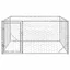 Chenil dextérieur - VENTE-FLASH - pour chiens porte 2x2x1 m acier galvanisé - Pour rongeurs @57874425