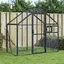 Volière en aluminium - vidaXL - 179x100x185 cm - Anthracite - Grille métallique - Porte verrouillable
