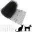 Tapis Anti-Chat avec 8 Piquets Pointes Chien Chat Scat Mat Tapis Anti Chat Jardin Cat Scat Spike Mat 30 x 200 cm