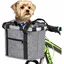 Panier de Vlo Pliant Petit Sac de Transport pour Chien de Chat Panier de Guidon Panier de Vlo Pliable pour Animaux 7 Couleurs PZCC