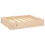 Réduction - Lit pour chien VIDAXL charge maximale : 50 kg 515x44x9 cm Bois de pin solide @76683