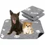 Alèses lavables pour chiens 45 x 60 cm réutilisables et ultra-absorbantes Lot de 2 alèses imperméables pour chiots.