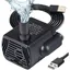 Pompe Eau Submersible Aquarium Pump Ajustable 200L/H 3W Ultra-Silencieux Pompe Catit USB pour étang Fish Tank Fontaine Réservoir