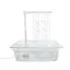 Baignoire de Bain Automatique pour Oiseaux Fontaine de Bain Multifonction pour Perroquets pour le Nettoyage des Perruches