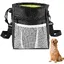 Sac à Friandises pour Chien 18X14X6cm Sacco de Dressage Canin Pochette pour Friandises Fido Borsa de  QIEDOVIEY