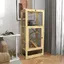 Cage pour hamsters - AKOZON - 9290 - 5 niveaux - Bois et grillage - 54 x 38 x 131 cm