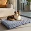 Panier pour Chien - UNHO - XXL - 120x90cm - Déhoussable - Lavable - Anti-Dérapant