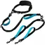 Laisse double mains libres améliorée pour chiens de moyenne et grande taille – Laisse double avec poignées rembourrées couturesy