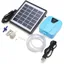 Aérateur solaire pour étang – Pompe à oxygène silencieuse – Débit ajustable – Pour aquariums et bassins de jardin – Matériau ABS –