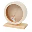 Jouet en Bois pour Hamster - Roue de Course Silencieuse - Jouet Animalier Label ROUE DEXERCICE RONGEUR
