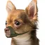 Muselière pour museaux Courts pour Chihuahua Shih tzu Boxeur américain muselière en Tissu Doux S [Snout Cir: 5.5-7] VERT MUSELIERE