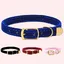 Collier de sécurité solide pour chat 1 pièce - Noir