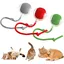Jouet interactif - Non spécifié - Lot de 3 balles roulantes - Rechargeables USB - Pour chats - Multicolore gris vert rouge  JOUET