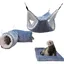 3 Hamacs Rat Cochon dInde Tunnel Suspendu Accessoire Cage Furet Hamster Chinchilla