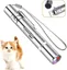 Jouet laser rechargeable pour chats et chiens, pointeur laser rouge pour jeux interactifs d'intérieur