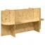 Base de terrarium OSB - vidaXL - 80x50x50 cm - Marron - Robuste - Durable - Beaucoup despace - Convient pour reptiles
