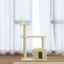 Arbre à chat - vidaXL - Sisal Crème - 70 cm - Griffoirs - Maison Douillette