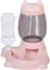 Distributeur automatique d'eau et de croquettes pour chien et chat, solution pratique pour l'alimentation