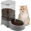 Distributeur Croquettes Chat Automatique 35L Gamelle Chat DTachables Station dalimentation pour Animaux De Compagnie pour