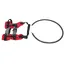 SALUTUYA anneau anti-collision aveugle Harnais danneau pour chien aveugle Fixation facile animalerie toilettage Bleu Rouge