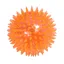 Jouet à mâcher pour chien - Phoesky - Caoutchouc TPR écologique - 6.5 cm - Orange - Voix intégrée - Utilisation molaire