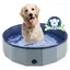 Piscine 80 x 30 cm Durable et facile à ranger Drainage pratique Convient aux animaux domestiques aux enfants pesant jusquà 60 kg