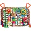 Jouets pour Perruches Calopsittes Conures Inséparables - Accessoires de Recherche de Nourriture Déchiquetage en Jonc de