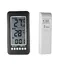 Thermomètre Interieur et Exterieur sans fil 2 en 1 Horloge Thermomètre LCD ℃ / ℉ Thermomètre Intérieur / Extérieur THERMOMETRE