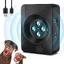 INN Anti aboiement chien ultrason 11x8,2x4cm 3 modes ultrasons réglage IPX45 étanch type-c anti-aboiement pour petits et grands