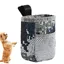 Sac à friandises portable pour le dressage des chiens Le noir YYV